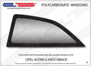 ポリカーボネート ウインドウキット｜Opel Astra G - 3dr Hatchback