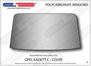 ポリカーボネート ウインドウキット｜Opel Kadett C - Coupe