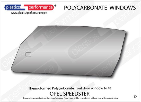 ポリカーボネート ウインドウキット｜Opel Speedster