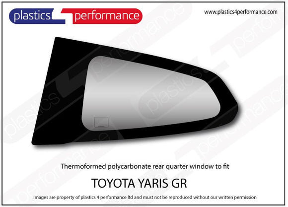 ポリカーボネート ウインドウキット（5ピース）｜トヨタ GR Yaris 画像3
