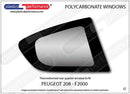 ポリカーボネート ウインドウキット｜Peugeot 208 F2000