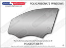 ポリカーボネート 左フロントドアウインドウ｜Peugeot 308 2nd Generation T9 - Hatchback