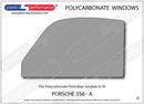 ポリカーボネート ルーバー付きウインドウキット｜Porsche 356 A