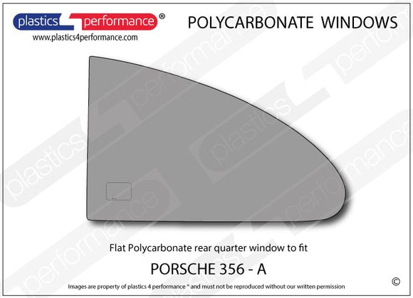ポリカーボネート ウインドウキット｜Porsche 356 A