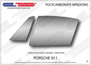 ポリカーボネート 左フロントドアウインドウ｜Porsche 911/ 912