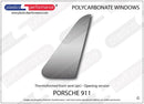 ポリカーボネート 左フロントベントウインドウ｜Porsche 911/ 912