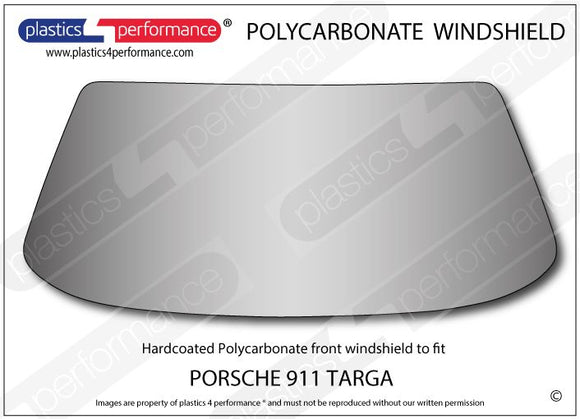 ポリカーボネート フロントウインドスクリーン｜Porsche 911 Targa