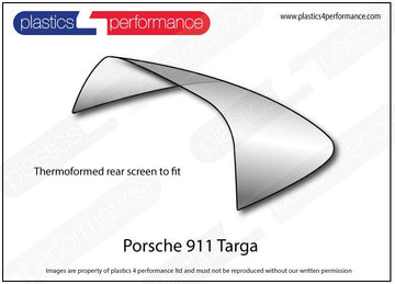 ポリカーボネート リアウインドウ｜Porsche 911 Targa
