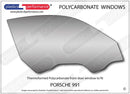 ポリカーボネート ウインドウキット｜Porsche 991