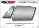 ポリカーボネート ウインドウキット｜Porsche 993