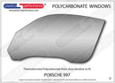ポリカーボネート 左フロントドアウインドウ｜Porsche 997