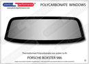 ポリカーボネート ウインドウキット｜Porsche Boxster 986