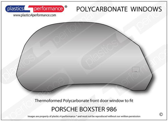 ポリカーボネート ウインドウキット｜Porsche Boxster 986