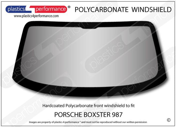 ポリカーボネート フロントウインドスクリーン｜Porsche Boxster 987