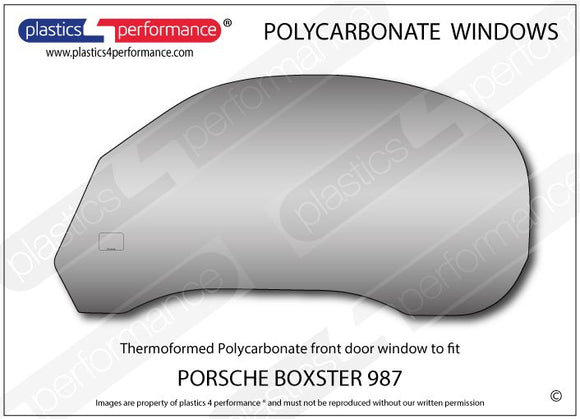 ポリカーボネート ウインドウキット｜Porsche Boxster 987