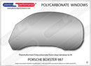 ポリカーボネート 左フロントドアウインドウ｜Porsche Boxster 987