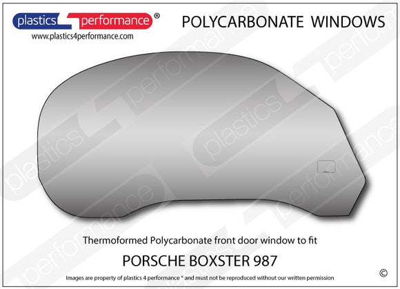 ポリカーボネート ウインドウキット｜Porsche Boxster 987