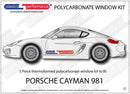 ポリカーボネート ウインドウキット｜Porsche Cayman 981