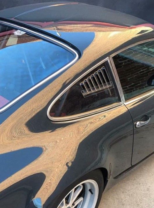 ポリカーボネート リアクォーターウインドウ左右セット｜Porsche 911/ 912