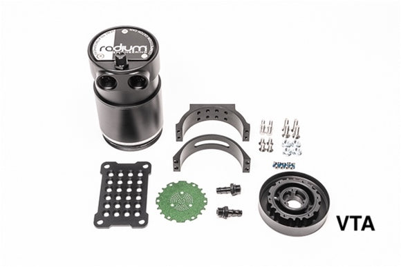 ユニバーサルエアオイルセパレーターリターン（AOS-R） – VTE / VTA 選択可能 |ラジウム エンジニアリング ユニバーサル エアオイル セパレーター リターン