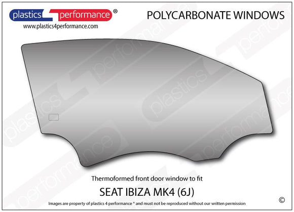 ポリカーボネート ウインドウキット｜SEAT Ibiza MK4 6J - 3dr Hatchback