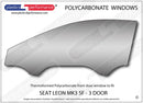 ポリカーボネート ウインドウキット｜SEAT Leon MK3 5F - 3dr Hatchback