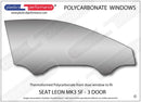 ポリカーボネート ウインドウキット｜SEAT Leon MK3 5F - 3dr Hatchback