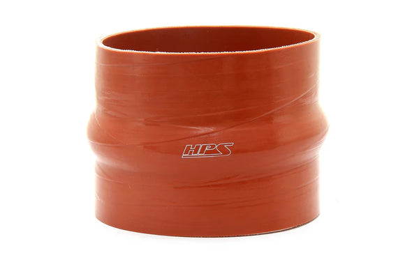 HPS 260℃ 高耐熱アラミド補強 シリコンシングルハンプホース（振動吸収・芯ズレ吸収タイプ）