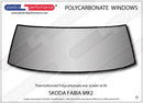 ポリカーボネート ウインドウキット｜Skoda Fabia MK2 5J - Hatchback