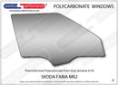 ポリカーボネート ウインドウキット｜Skoda Fabia MK2 5J - Hatchback