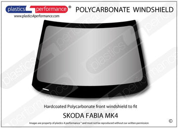 ポリカーボネート フロントウインドスクリーン｜Skoda Fabia MK4