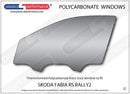 ポリカーボネート ウインドウキット｜Skoda Fabia RS Rally2