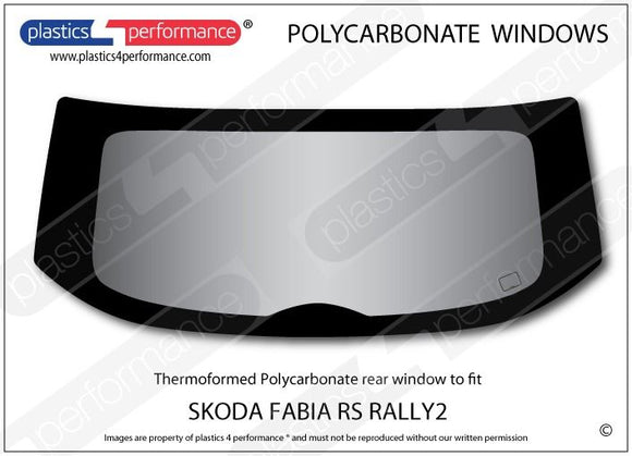 ポリカーボネート ウインドウキット｜Skoda Fabia RS Rally2