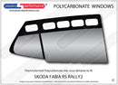 ポリカーボネート ウインドウキット｜Skoda Fabia RS Rally2