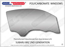 ポリカーボネート ウインドウキット｜スバル BRZ 2nd Generation