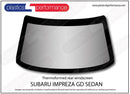 ポリカーボネート リアウインドウ｜スバル Impreza GD