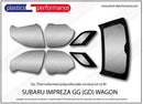 ポリカーボネート ウインドウキット｜スバル Impreza GG Wagon