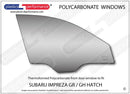 ポリカーボネート ウインドウキット｜スバル Impreza GR / GH