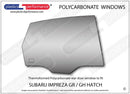 ポリカーボネート ウインドウキット｜スバル Impreza GR / GH