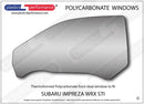 ポリカーボネート ウインドウキット｜スバル Impreza WRX Type R STI Coupe