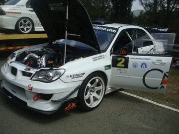 ポリカーボネート 左フロントドアウインドウ｜スバル Impreza GD