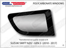 ポリカーボネート ウインドウキット｜スズキ Swift MK2 AZG - 3dr Hatchback