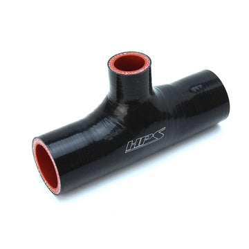 HPS シリコンTホースカプラー 分岐付き 25.4mmポート (1inch) 高耐熱4層補強 Silicone T Hose Coupler