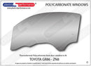 Plastics 4 Performance サイドウインドウ GR86 (ZN8)-1