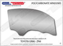 Plastics 4 Performance サイドウインドウ GR86 (ZN8)-2