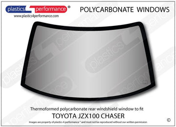 ポリカーボネート リアウインドウ｜トヨタ Chaser JZX100