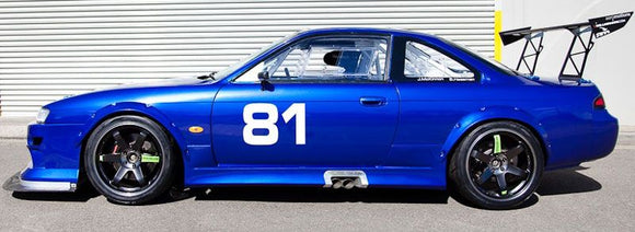 ポリカーボネート 左フロントドアウインドウ｜日産 Silvia / 240SX S14