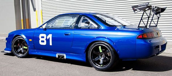 ポリカーボネート 左リアクォーターウインドウ｜日産 Silvia / 240SX S14