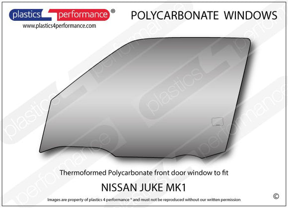 ポリカーボネート ウインドウキット｜日産 Juke MK1