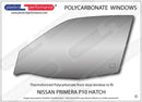 ポリカーボネート ウインドウキット｜日産 Primera P10 Hatchback